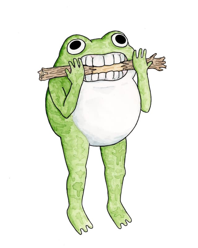 just a frog